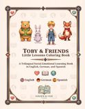 Toby & Friends: Little Lessons Coloring Book