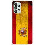 Samsung Siliconen hoesje compatibel met Galaxy A73 5G Spaanse vlag