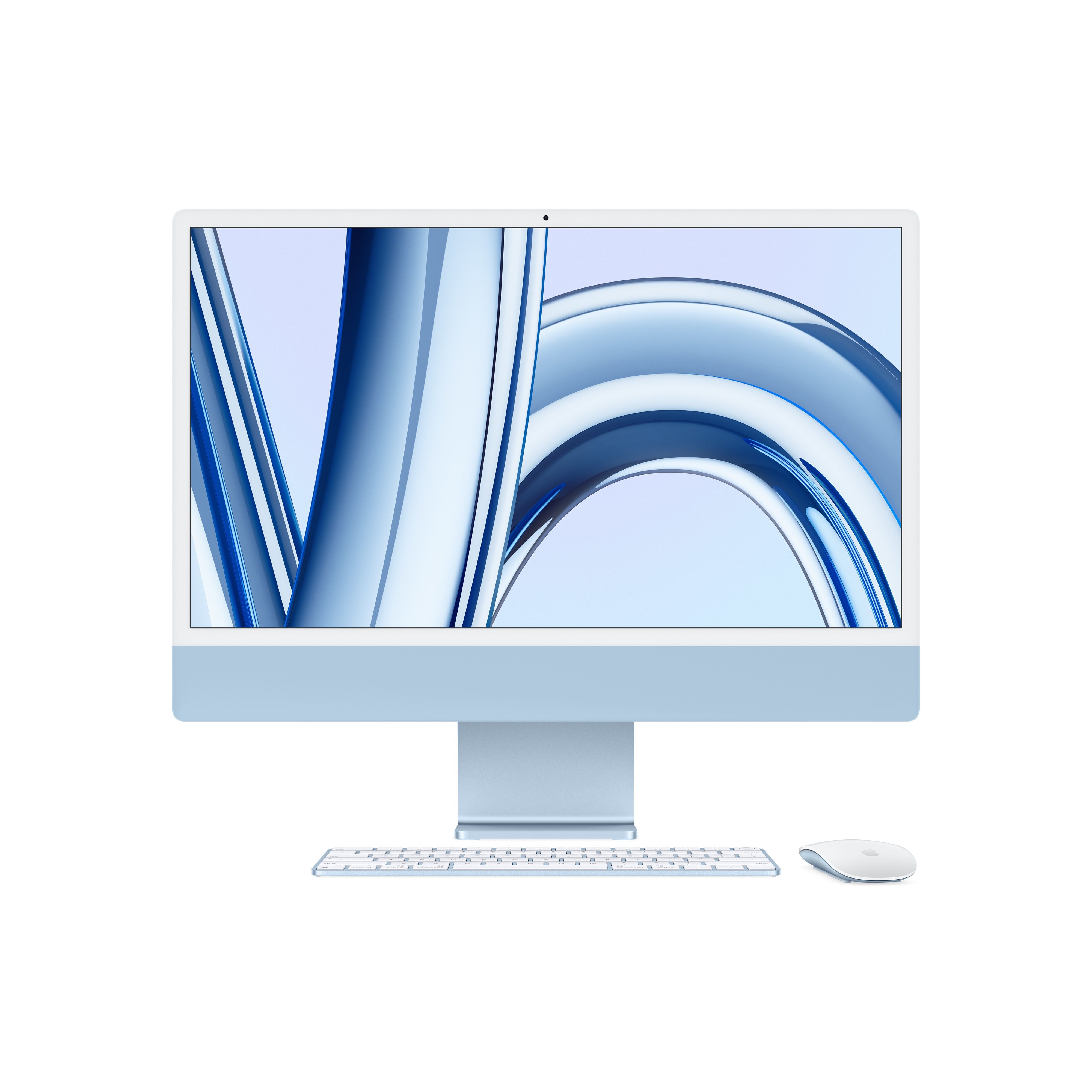 Apple iMac 24-inch (2023) - M3 8-Core CPU - 256GB SSD - Blue