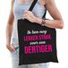 Bellatio Decorations Ik ben nog lekker strak voor een dertiger cadeau tas zwart voor dames - 30 jaar verjaardag kado tas / shopper