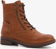 Tamaris - Dames - Veterboots - Cognac