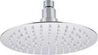 Inbouw douchekop 16 inch vierkant roestvrij staal met LED verlichting