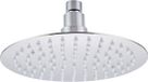 Inbouw douchekop 16 inch vierkant roestvrij staal met LED verlichting