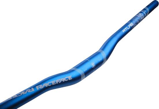 Race Face Handlebar Atlas FR 0.5 Riser 31x785 blue Rise 12 7 mm