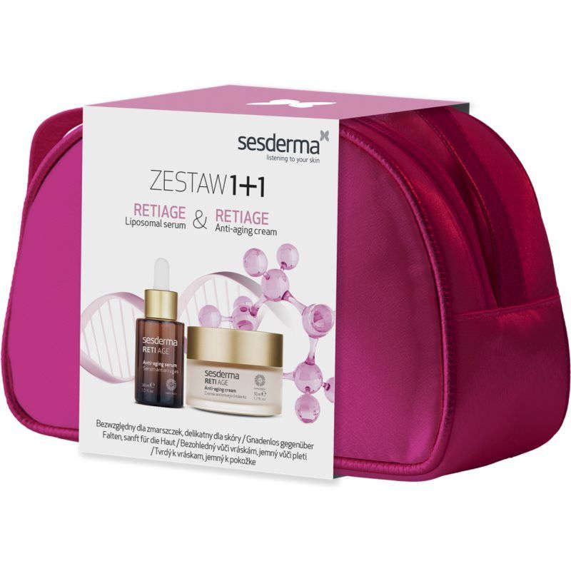 Sesderma Reti Age crème + serum set – anti-aging verzorging voor rijpe huid | crème 50 ml + serum 30 ml