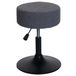 HWC-C22 Tabouret Bouclé Gris Foncé
