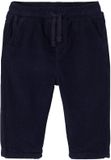 Vertbaudet Pantalon bébé garçon en velours côtelé bleu marine