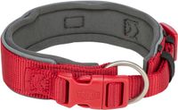 Trixie Halsband Hond Extra Breed Rood - Half-Slip 27-35 cm, Reflecterend Polyester