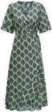 ONLY - ONLLEAH S/S WRAP MIDI DRESS CS PTM - Absinthe Green - Polyester