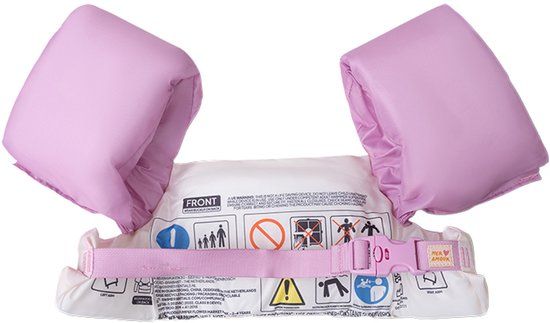 Swim Essentials Puddle Jumper - Roze - Flower Market - 2/6 Jaar