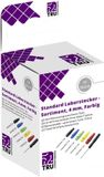 TRU COMPONENTS Assortiment laboratoriumconnectoren Stekker, recht Stift-Ø: 4 mm Zwart, Rood, Blauw, Geel, Groen 10 onderdelen
