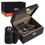 Keyless Go Faraday Box met 2 Signaalblokkerende Tassen