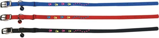 FLAMINGO - Kattenhalsband Met Pootmotief blauw