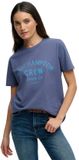 Superdry Beach Club Relaxed T-shirt Dames Mariner Navy