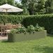 Maison Exclusive - Jardinière surélevée pour jardin, couleur vert olive, 220 x 40 x 40 cm, en acier