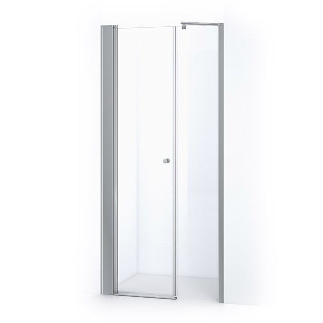 Maxaro Douchewand met Draaideur Zircon Comfort 100cm Chroom - 6095843062074