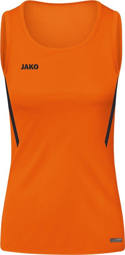 Jako - Tank Top Challenge - Unisex - Oranje - Maat 38