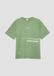 s.Oliver T-shirt sauge vert Coton avec imprimé et col rond