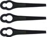 perfektGarten Bosch 3x 84 mm verbeterde messen, metalen trimmer, ART 26 LI Easytrim, accubesturing, accutrimmer