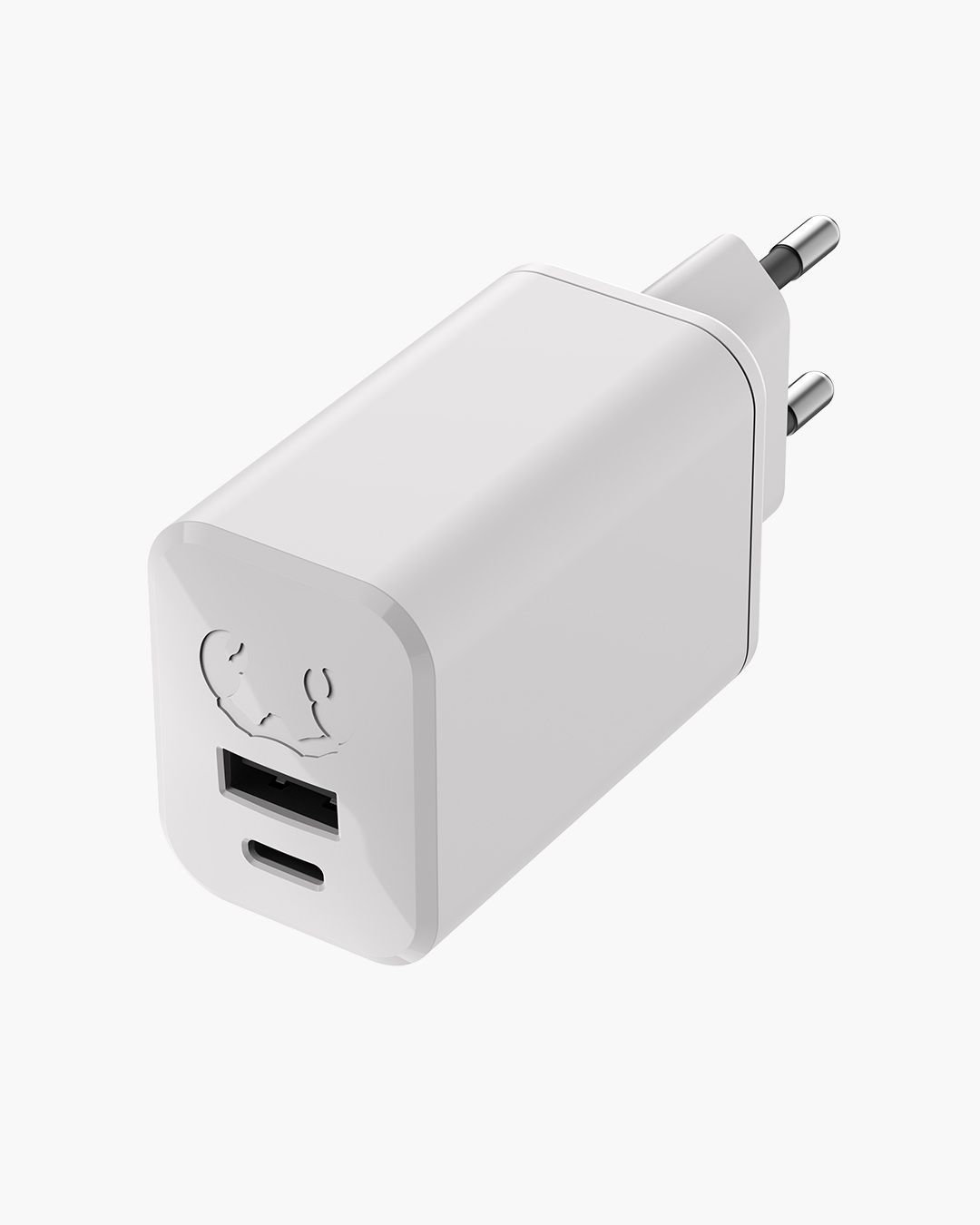 Fresh 'n Rebel Mini Charger 65W - USB-C + USB-A - Ice Grey