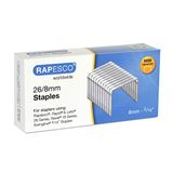 Rapesco S11880Z3 Type 26/8 mm (No.56) Verzinkte Nietjes, 5000 Stuks