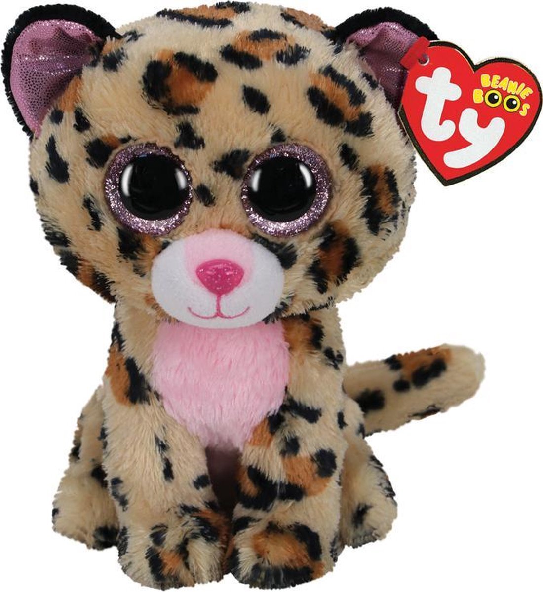 TY Beanie Boo's - Luipaard Livvie - 15 CM