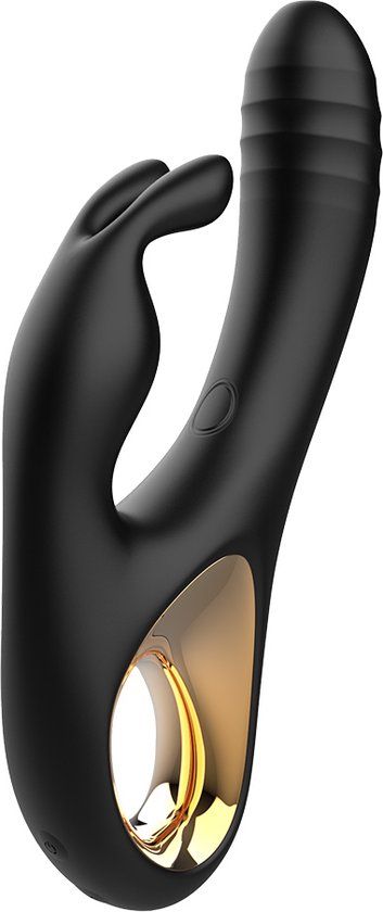 Rimba Sensual Nights SN09 Stotende Rabbit Vibrator Zwart