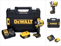 DeWalt DCF 922 P1T accu-slagmoersleutel 18 V 400 Nm 1/2" borstelloos + 1x accu 5,0 Ah + oplader + TSTAK