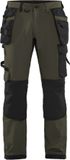 Blåkläder Pantalon de travail avec stretch quadri-directionnel 1522-1645 - Vert/Noir - C46