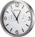 Bresser Wandklok - Mytime Aluminium - Wit - Ø25 CM