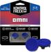 oCreon PlayStation Thumbgrips - Geschikt voor PS5 en PS4 - Omni voor - Performance Thumbsticks - 2 Low - Rise Concave - Blauw