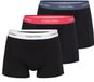 Calvin Klein Heren Boxershorts Trunks ICON Cotton Stretch 3-Pack Effen Zwart - Maat M