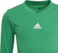 adidas Team Base Tee Youth - Voetbal Ondershirt - Groen - Maat 152 - Unisex
