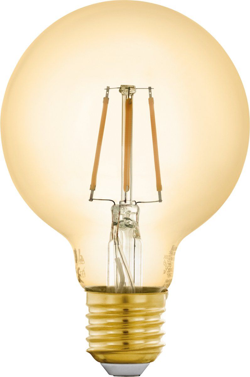 EGLO Connect Smart Lichtbron - E27 - Ø 8 cm - G80 - 2200K - Dimbaar