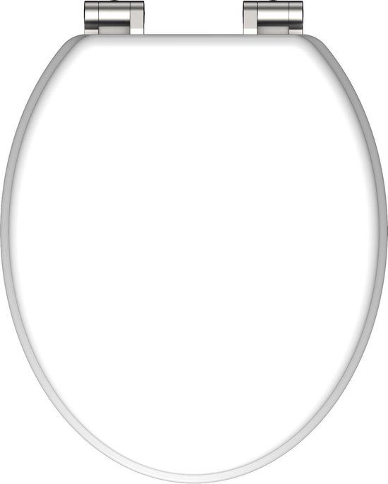 SCHÜTTE WC-Bril 84100 WHITE - MDF - Soft Close - Wit