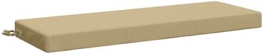 vidaXL - Bankkussen - SOEST - 100% Polyester - Beige - 100 x 40 x 8 cm