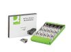 Q-Connect KF02218 puntenslijper en speciale puntenslijper wigvorm lichtmetaal