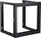 Vevor 9U Server Rack Wandmontage 68,04kg Open Frame Netwerk Rack 530x450x520mm