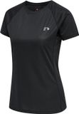 Newline Core Running Shirt Dames - Zwart - Maat L