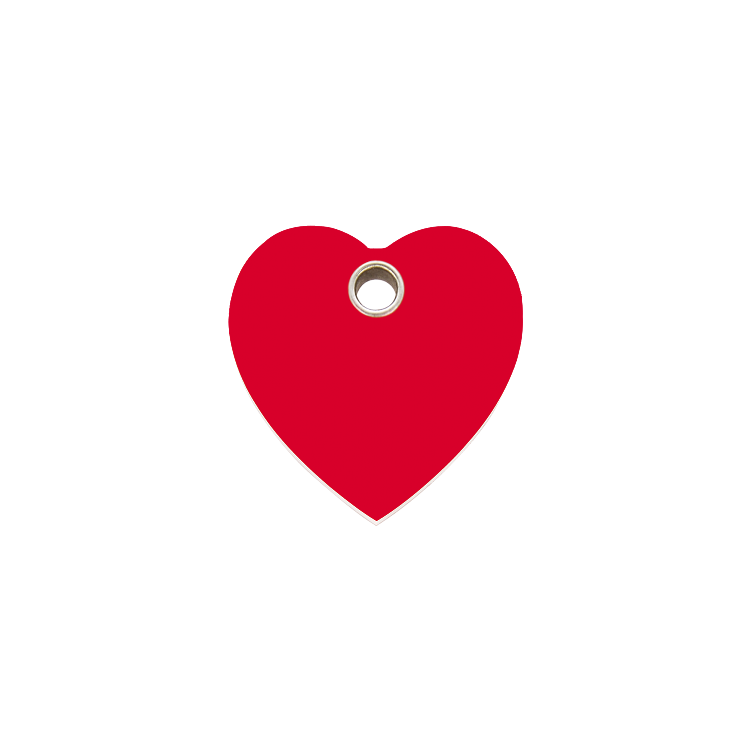 RedDingo Heart III plastic dierenpenning small/klein 2,01 cm x 2,01 cm RedDingo - Reddingo