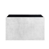 Sagebrook Home Metalen Plantenbak - Wit, 36''L x 12''W x 24''H