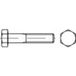 TOOLCRAFT 124477 Zeskantbout M12 280 mm Buitenzeskant DIN 931 Staal 25 stuk(s)