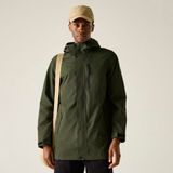Regatta Heren Daledon Longline Waterdichte Jas met Capuchon Groente XXL