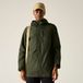 Regatta Heren Daledon Longline Waterdichte Jas met Capuchon Groente XXL