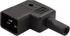 Martin Kaiser MK IEC C20 Stekker 70 graden 16A Kabeldoorvoer links - 746/SW - E3JTX