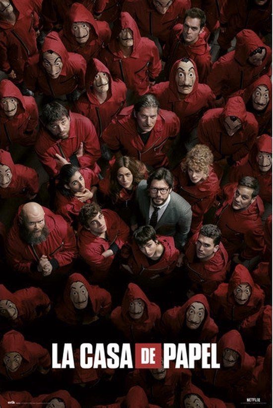 Grupo Erik Poster Money Heist War 61x91,5cm