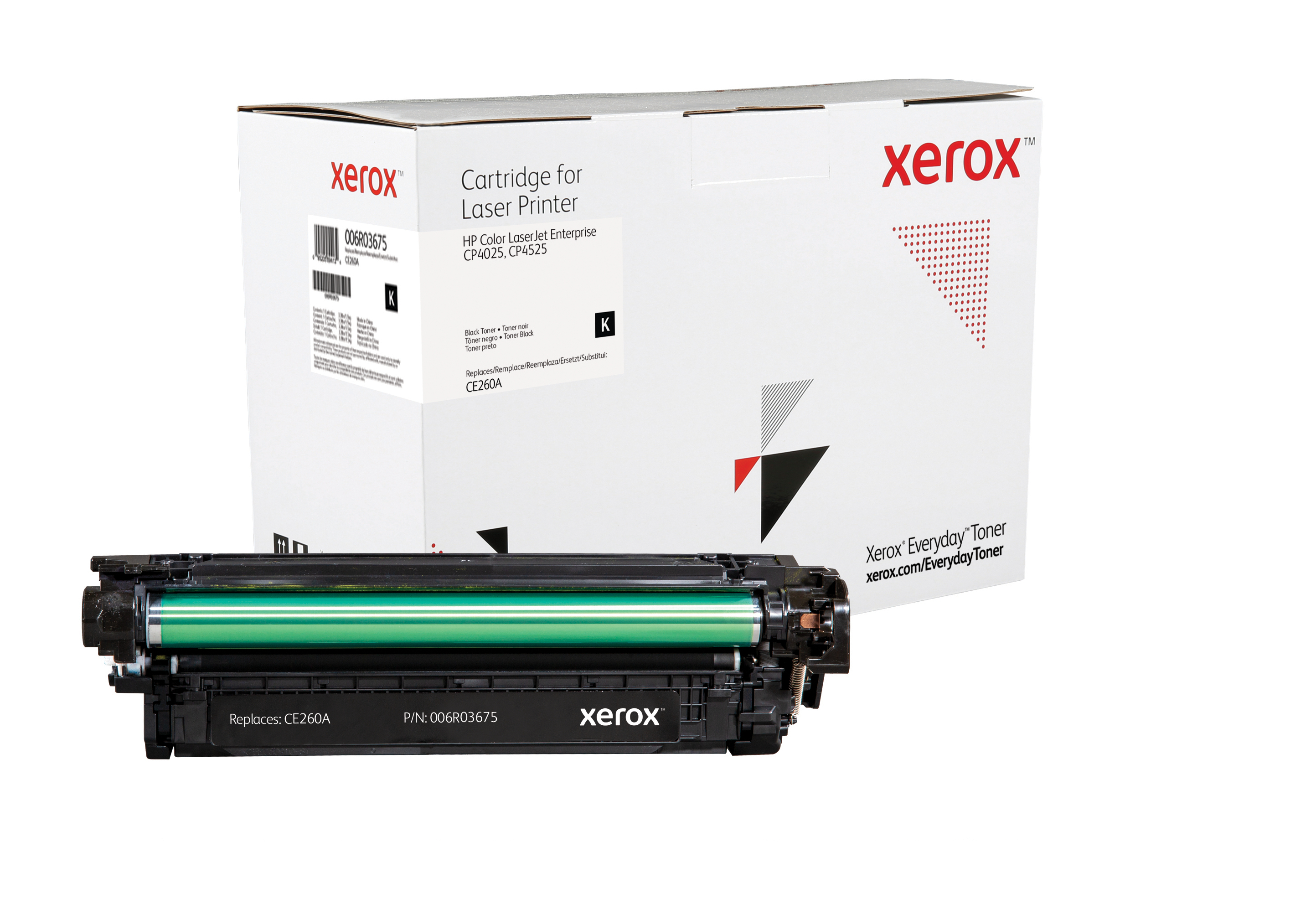 Xerox Everyday Zwart Toner vervangt de HP 647A (CE260A)