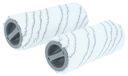 vhbw 2x jeu de rouleaux brosse microfibre compatible avec Kärcher FC 3 Cordless, 3 Cordless Premium, 3d Cordless nettoyeur de sols durs - double pack