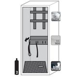Asecos Brandwerende kast g-ultimate-90 - standaard - 598mm