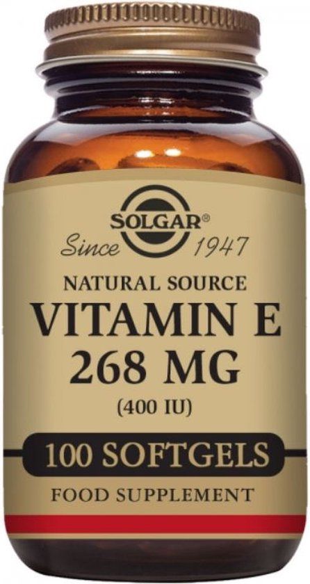 Solgar Vitamin E 268 mg/400 IU Complex Softgels